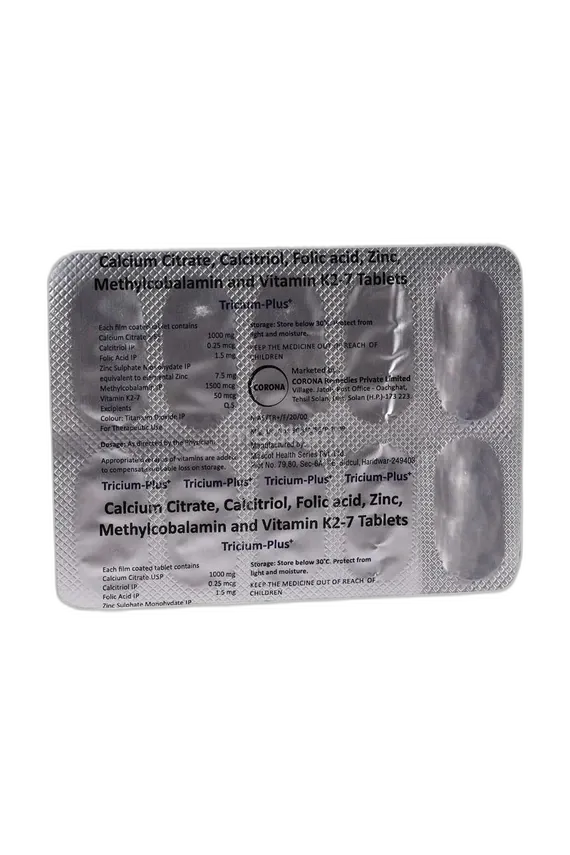 tricium plus tablet 10's